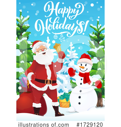 Royalty-Free (RF) Christmas Clipart Illustration by Vector Tradition SM - Stock Sample #1729120
