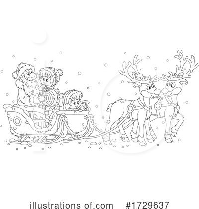 Royalty-Free (RF) Christmas Clipart Illustration by Alex Bannykh - Stock Sample #1729637