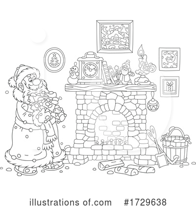 Royalty-Free (RF) Christmas Clipart Illustration by Alex Bannykh - Stock Sample #1729638