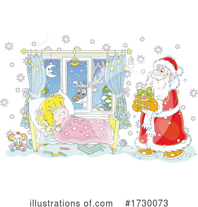 Royalty-Free (RF) Christmas Clipart Illustration by Alex Bannykh - Stock Sample #1730073