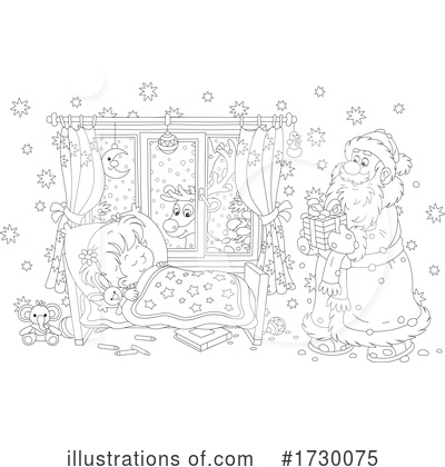 Royalty-Free (RF) Christmas Clipart Illustration by Alex Bannykh - Stock Sample #1730075