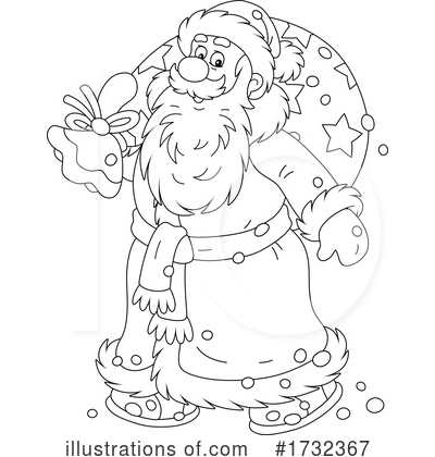 Royalty-Free (RF) Christmas Clipart Illustration by Alex Bannykh - Stock Sample #1732367