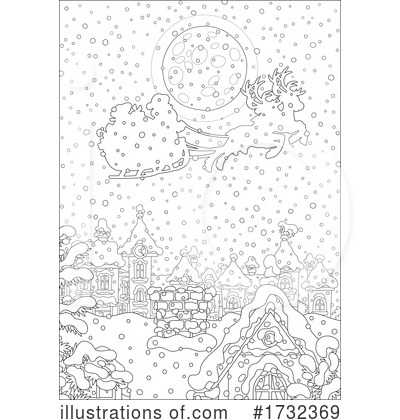 Royalty-Free (RF) Christmas Clipart Illustration by Alex Bannykh - Stock Sample #1732369