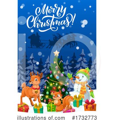 Royalty-Free (RF) Christmas Clipart Illustration by Vector Tradition SM - Stock Sample #1732773