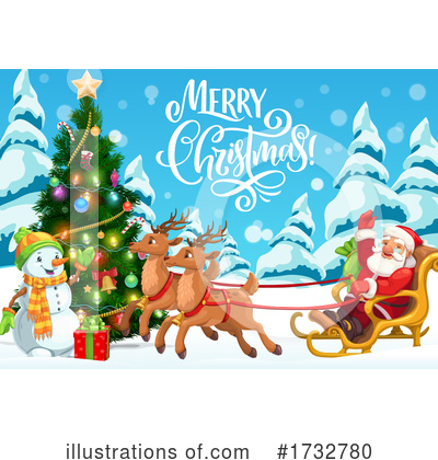 Royalty-Free (RF) Christmas Clipart Illustration by Vector Tradition SM - Stock Sample #1732780