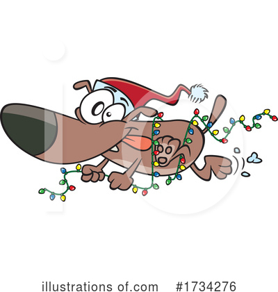 Royalty-Free (RF) Christmas Clipart Illustration by toonaday - Stock Sample #1734276