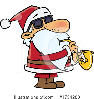 Royalty-Free (RF) Christmas Clipart Illustration by toonaday - Stock Sample #1734280