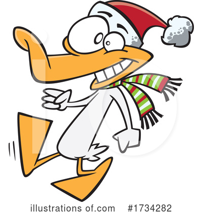 Duck Clipart #1734282 by toonaday