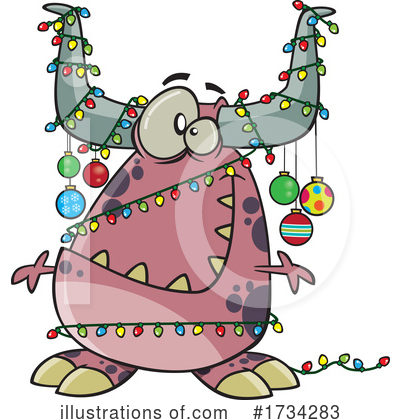 Royalty-Free (RF) Christmas Clipart Illustration by toonaday - Stock Sample #1734283
