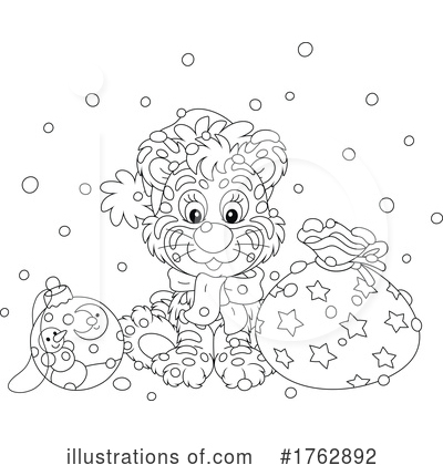 Royalty-Free (RF) Christmas Clipart Illustration by Alex Bannykh - Stock Sample #1762892