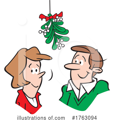 Couple Clipart #1763094 by Johnny Sajem