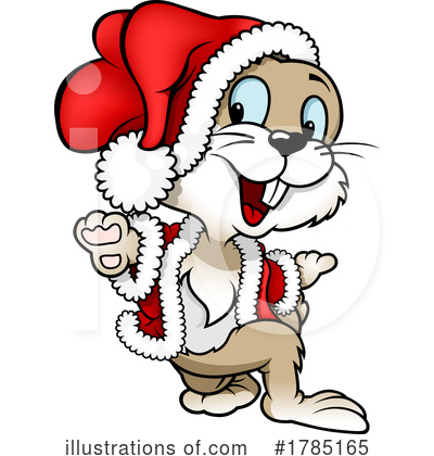 Santa Hat Clipart #1785165 by dero