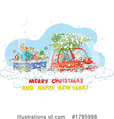 Royalty-Free (RF) Christmas Clipart Illustration by Alex Bannykh - Stock Sample #1785988