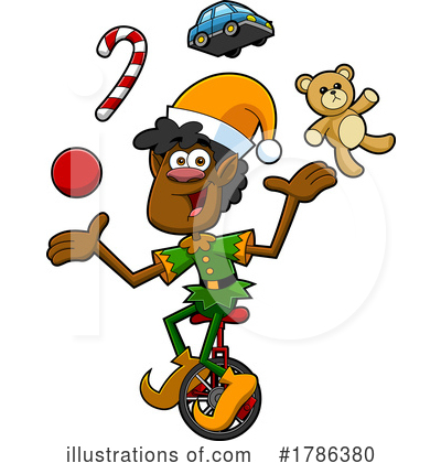 Royalty-Free (RF) Christmas Clipart Illustration by Hit Toon - Stock Sample #1786380