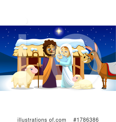 Royalty-Free (RF) Christmas Clipart Illustration by Hit Toon - Stock Sample #1786386