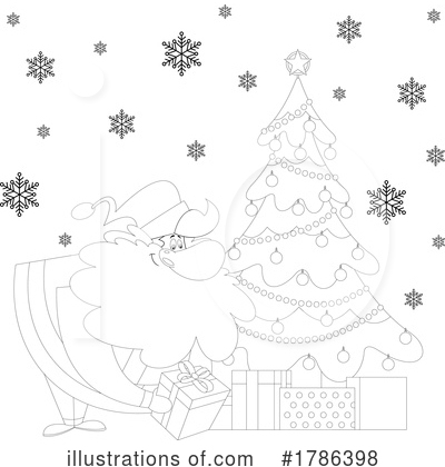 Royalty-Free (RF) Christmas Clipart Illustration by Hit Toon - Stock Sample #1786398