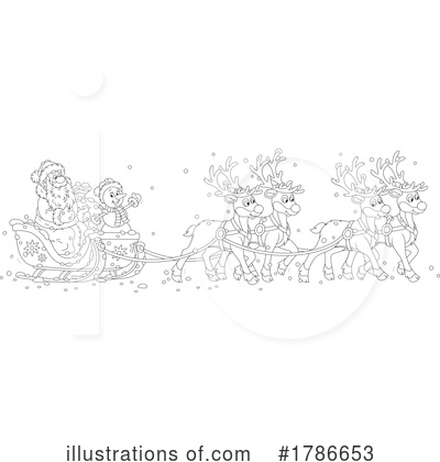 Royalty-Free (RF) Christmas Clipart Illustration by Alex Bannykh - Stock Sample #1786653