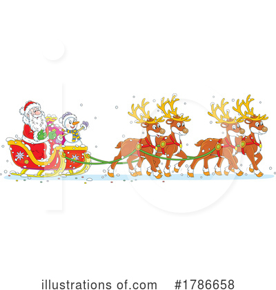 Royalty-Free (RF) Christmas Clipart Illustration by Alex Bannykh - Stock Sample #1786658