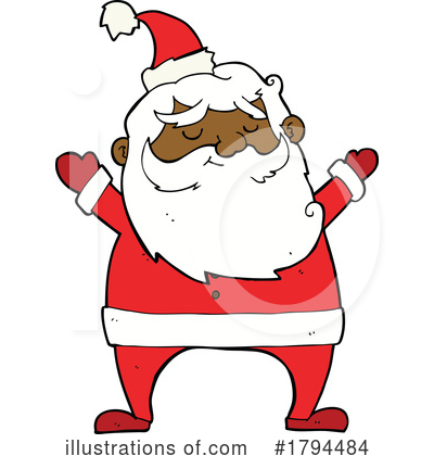 Santa Clipart #1794484 by lineartestpilot