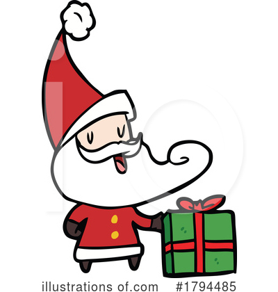 Christmas Gift Clipart #1794485 by lineartestpilot