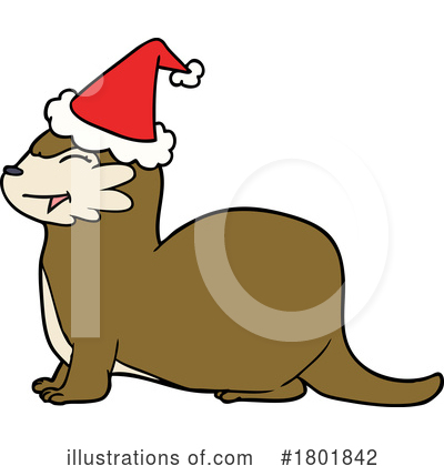 Otter Clipart #1801842 by lineartestpilot
