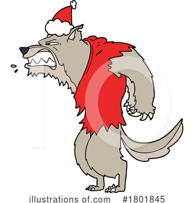 Werewolf Clipart #1801845 by lineartestpilot