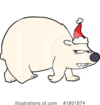 Polar Bear Clipart #1801874 by lineartestpilot