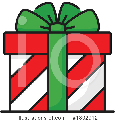 Christmas Gifts Clipart #1802912 by Vector Tradition SM