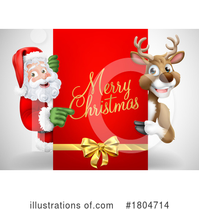 Royalty-Free (RF) Christmas Clipart Illustration by AtStockIllustration - Stock Sample #1804714