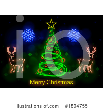 Merry Christmas Clipart #1804755 by dero
