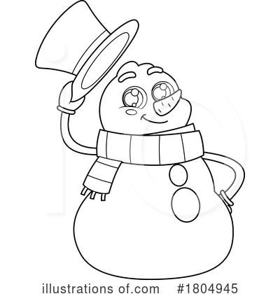 Royalty-Free (RF) Christmas Clipart Illustration by Hit Toon - Stock Sample #1804945