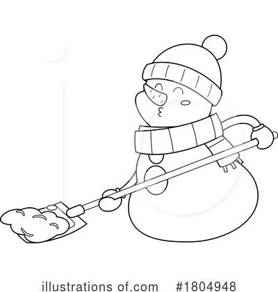 Royalty-Free (RF) Christmas Clipart Illustration by Hit Toon - Stock Sample #1804948