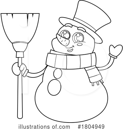 Royalty-Free (RF) Christmas Clipart Illustration by Hit Toon - Stock Sample #1804949