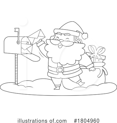 Royalty-Free (RF) Christmas Clipart Illustration by Hit Toon - Stock Sample #1804960