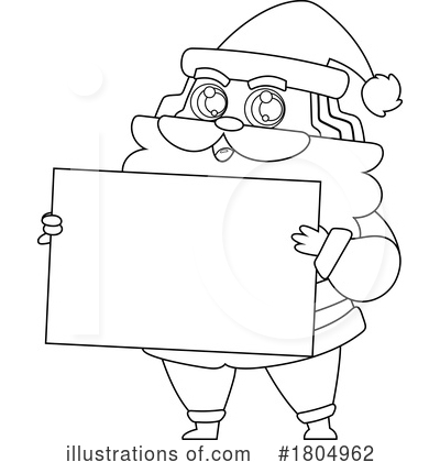 Royalty-Free (RF) Christmas Clipart Illustration by Hit Toon - Stock Sample #1804962