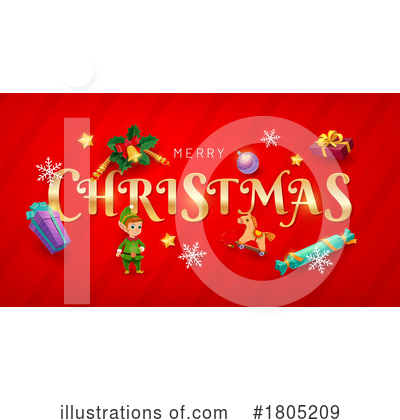 Christmas Gifts Clipart #1805209 by Vector Tradition SM
