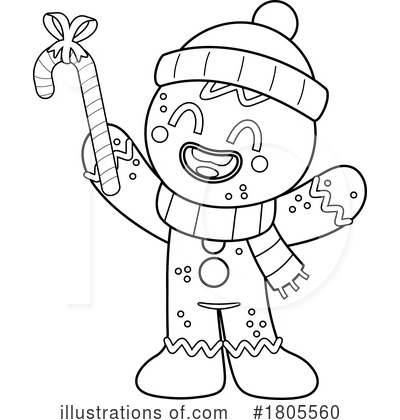 Royalty-Free (RF) Christmas Clipart Illustration by Hit Toon - Stock Sample #1805560
