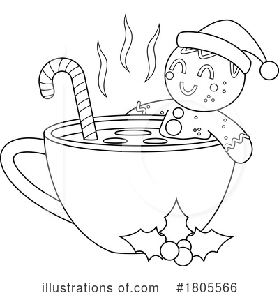 Royalty-Free (RF) Christmas Clipart Illustration by Hit Toon - Stock Sample #1805566