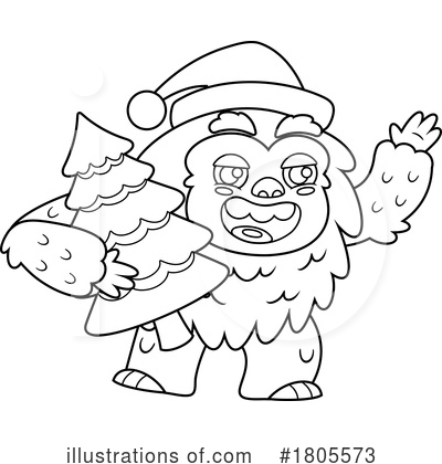 Royalty-Free (RF) Christmas Clipart Illustration by Hit Toon - Stock Sample #1805573