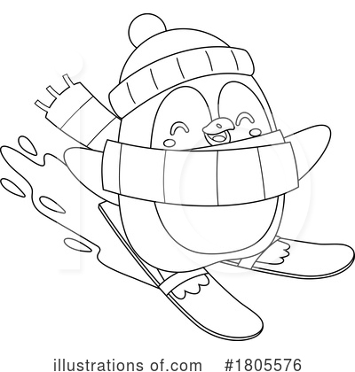 Royalty-Free (RF) Christmas Clipart Illustration by Hit Toon - Stock Sample #1805576