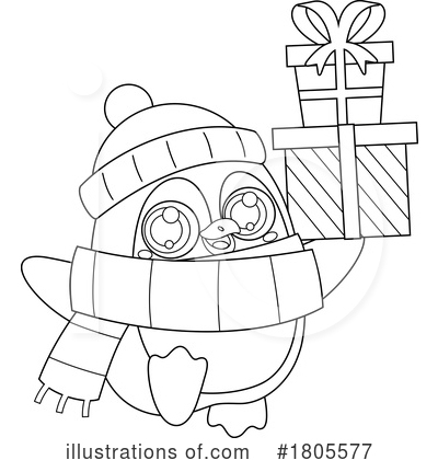 Royalty-Free (RF) Christmas Clipart Illustration by Hit Toon - Stock Sample #1805577