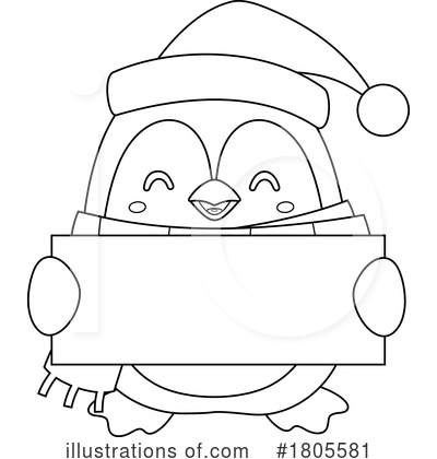 Royalty-Free (RF) Christmas Clipart Illustration by Hit Toon - Stock Sample #1805581
