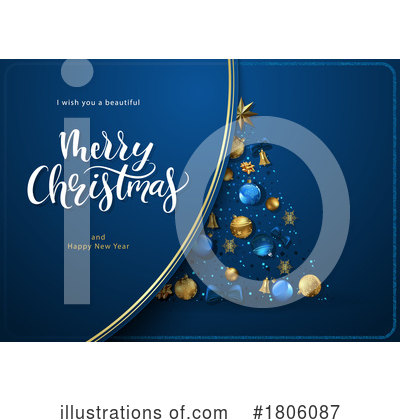 Christmas Greetings Clipart #1806087 by dero