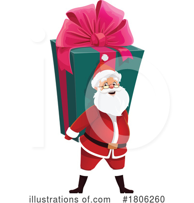 Christmas Gifts Clipart #1806260 by Vector Tradition SM