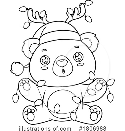 Royalty-Free (RF) Christmas Clipart Illustration by Hit Toon - Stock Sample #1806988