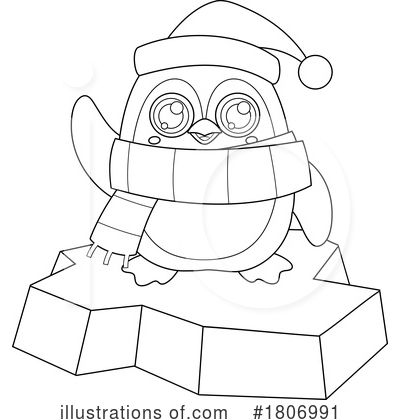 Royalty-Free (RF) Christmas Clipart Illustration by Hit Toon - Stock Sample #1806991