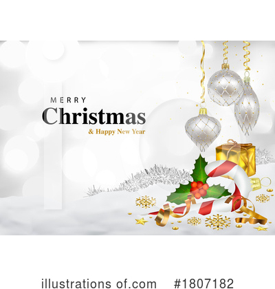 Christmas Holly Clipart #1807182 by dero