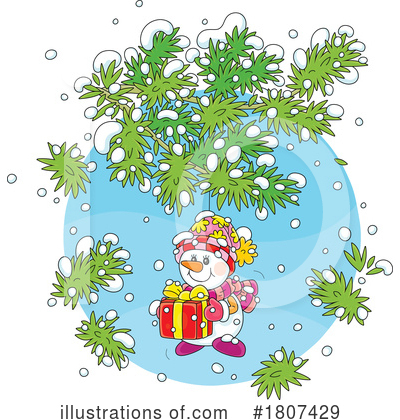 Royalty-Free (RF) Christmas Clipart Illustration by Alex Bannykh - Stock Sample #1807429