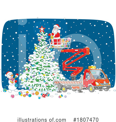 Christmas Clipart #1807470 by Alex Bannykh