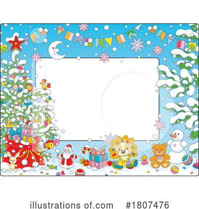 Royalty-Free (RF) Christmas Clipart Illustration by Alex Bannykh - Stock Sample #1807476